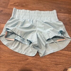 CVG Constantly Varied Gear Athletic Shorts Small Light Blue Workout Gym Training